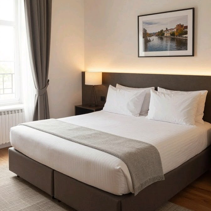 Hotel Destiny room set up for guests travelling together